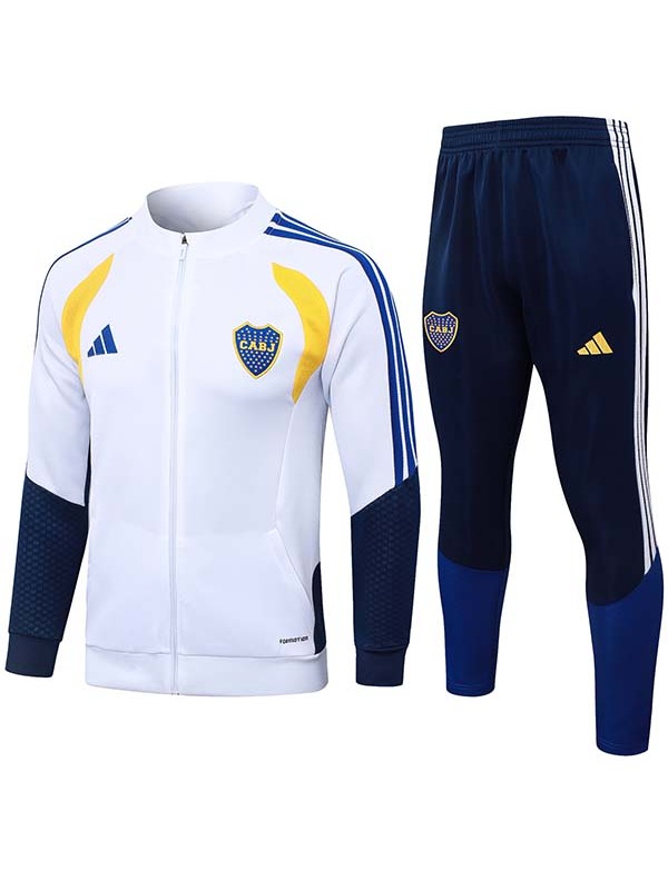 Boca juniors jacket mens training white navy tracksuit 2026-2027