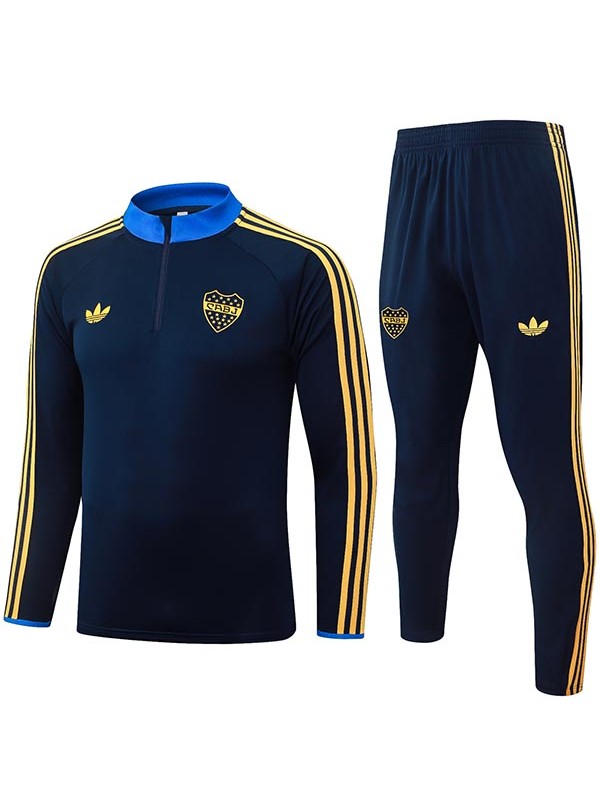 Boca juniors tracksuit mens navy blue training kit 2026-2027
