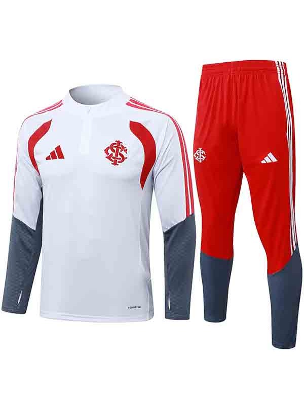 Internacional tracksuit men's white red training kit 2026-2027