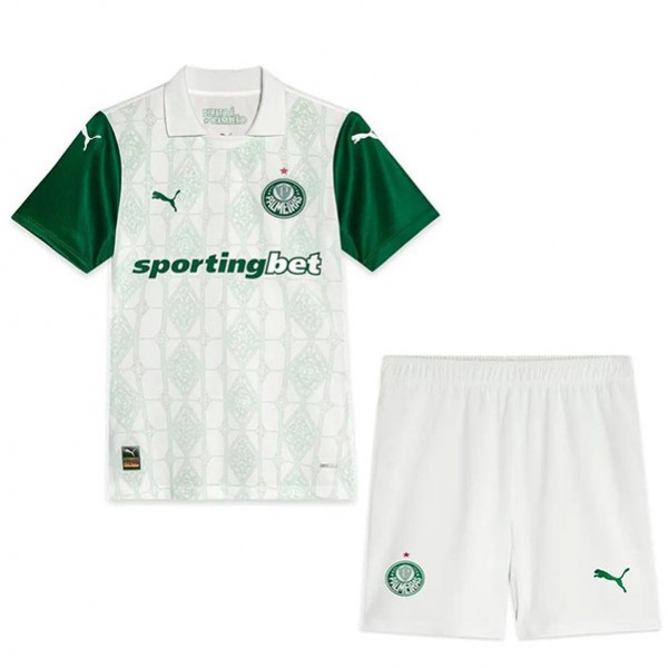 Palmeiras away kids kit childrens jersey 2025-2026