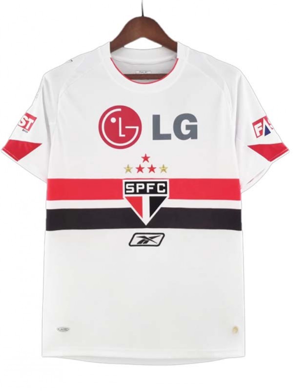 Sao paulo home jersey mens retro shirt 2007-2008
