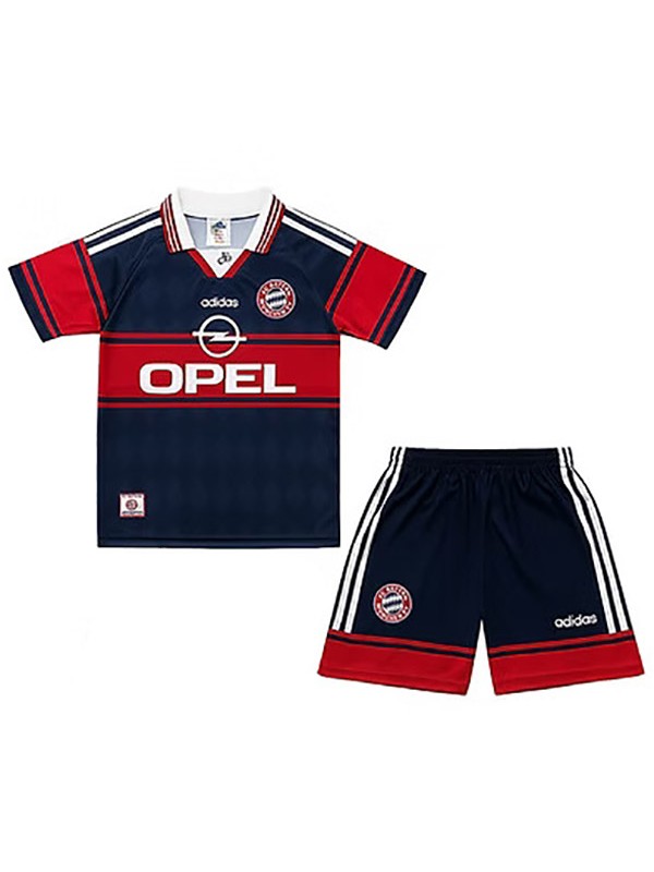 Bayern munich away kids kit children retro jersey 1997-1999