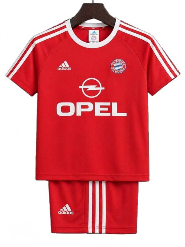 Bayern munich home kids kit childrens retro jersey 2001-2002