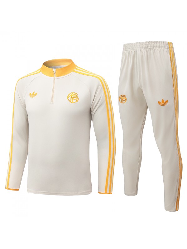 Bayern munich tracksuit mens white training kit 2026-2027