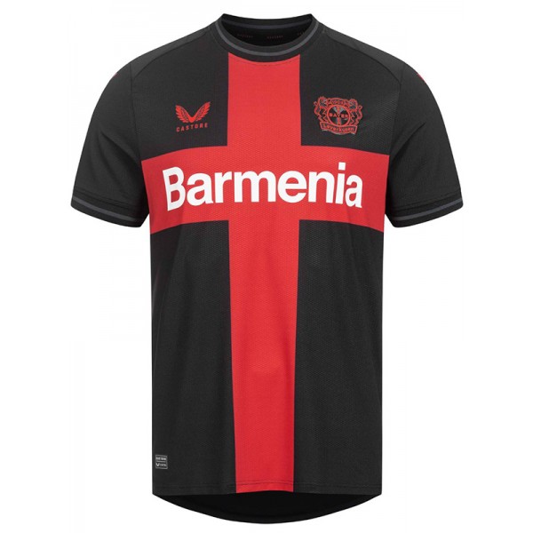Bayer 04 Leverkusen home jersey soccer uniform men's first football kit sports top shirt 2023-2024