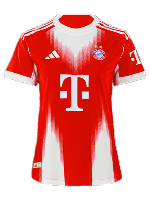 Bayern munich maglia da calcio femminile prima divisa da calcio femminile abbigliamento sportivo da donna maglie da calcio maglietta sportiva 2025-2026