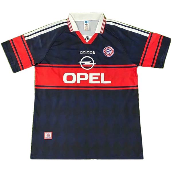 Bayern munich home retro jersey vintage soccer match men's first sportswear football shirt 1997-1999