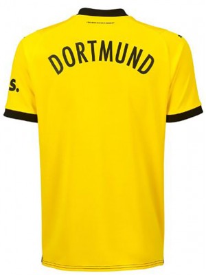 Borussia dortmund home jersey soccer uniform men's first sports football kit tops shirt 2023-2024