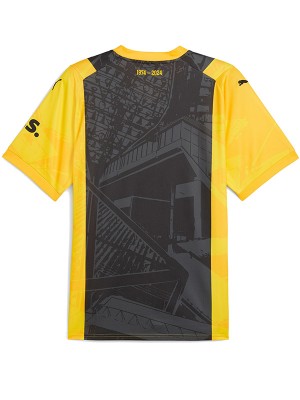 Borussia dortmund special edition jersey black yellow soccer uniform men's football kit sports top shirt 2024-2025