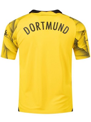 Borussia Dortmund third jersey soccer uniform men's 3rd sportswear football kit top shirt 2023-2024