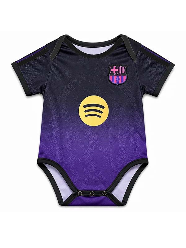 Barcelona away baby onesies bodysuit jersey 2026-2027