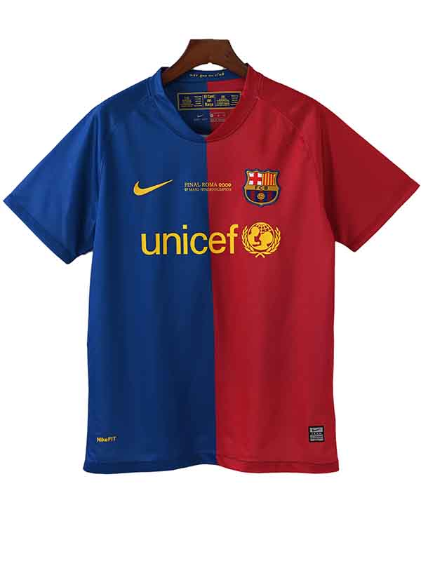 Barcelona home jersey mens retro shirt 2008-2009