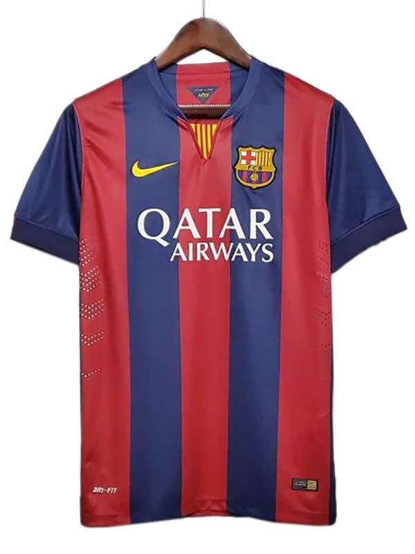 Barcelona home jersey mens retro shirt 2014-2015
