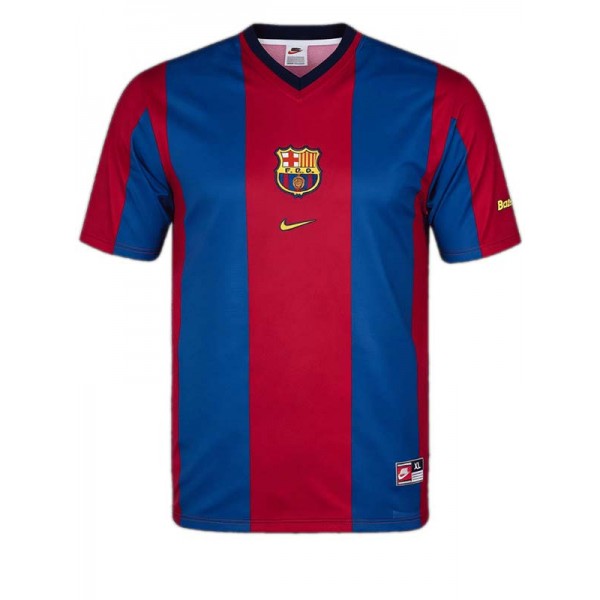 Barcelona home retro jersey mens soccer shirt 1998-1999