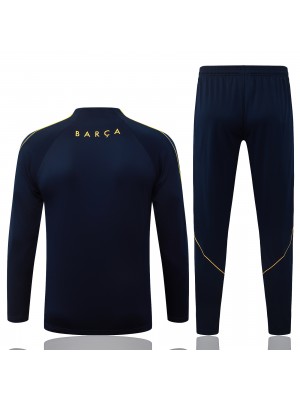 Barcelona tracksuit mens navy red training kit 2026-2027