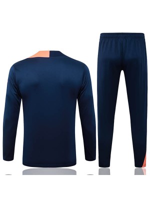 Barcelona tracksuit mens navy training kit 2026-2027