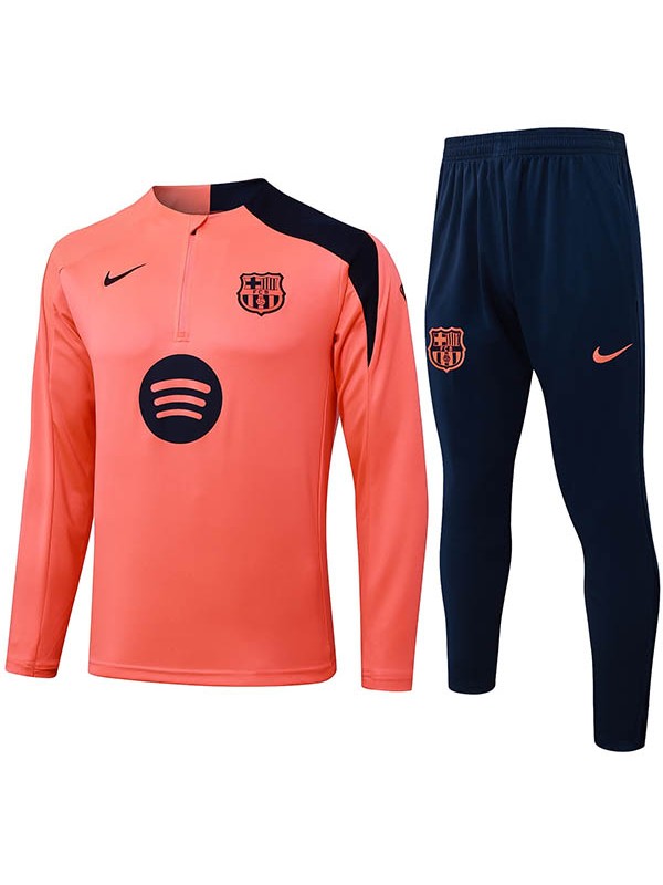 Barcelona tracksuit mens orange training kit 2026-2027