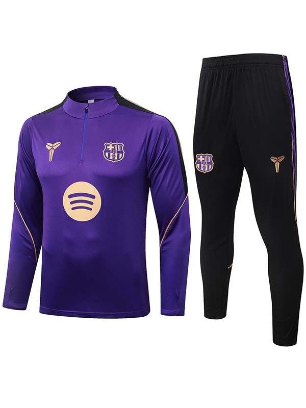 Barcelona tracksuit mens training purple black kit 2026-2027