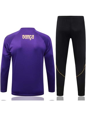 Barcelona tracksuit mens training purple black kit 2026-2027