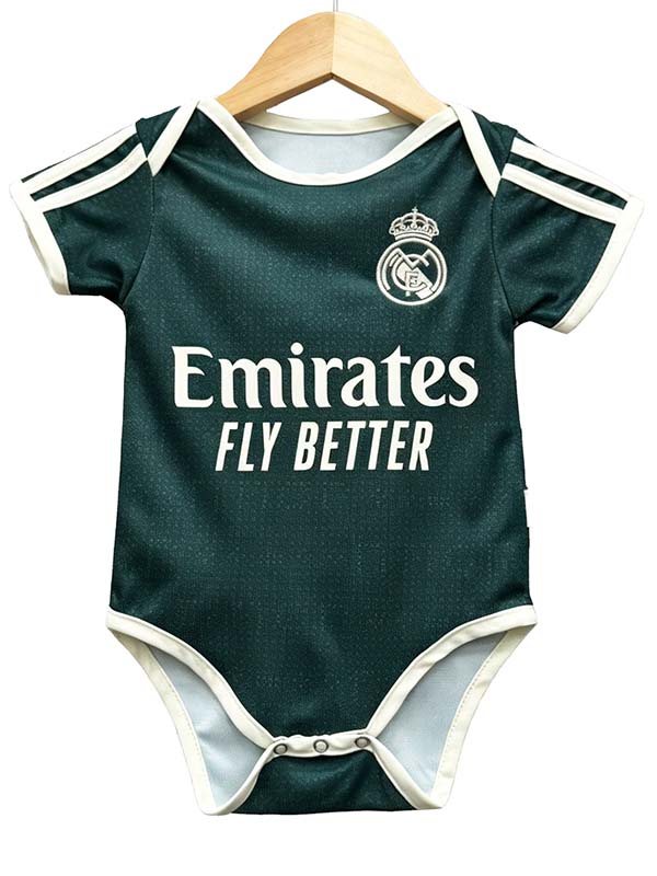Real madrid away baby onesies bodysuit jersey 2026-2027
