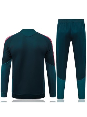 Real madrid jacket mens dark green training tracksuit 2026-2027