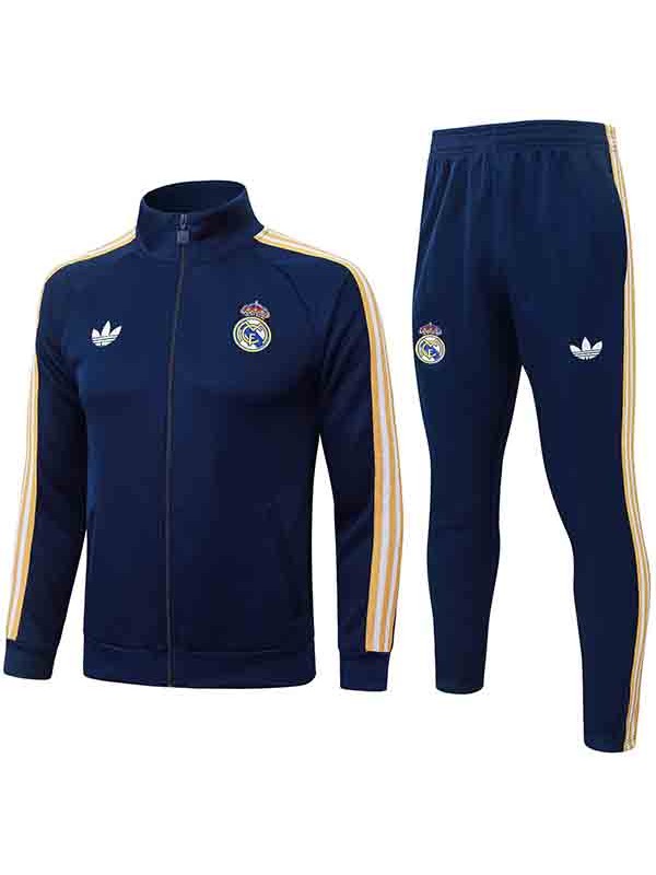 Real madrid tracksuit mens indigo training kit 2026-2027