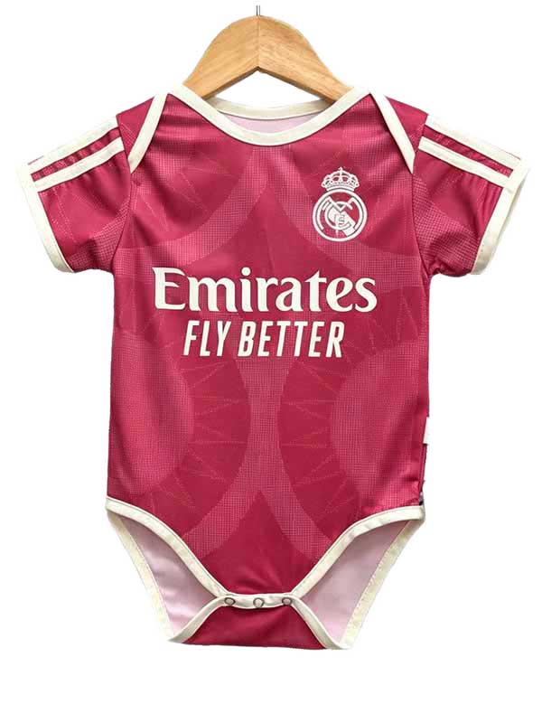 Real madrid third baby onesies bodysuit jersey 2026-2027