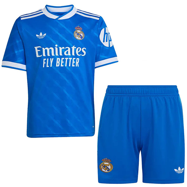 Real madrid third kids kit childrens jersey 2025-2026