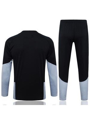 Real madrid tracksuit mens black training kit 2026-2027