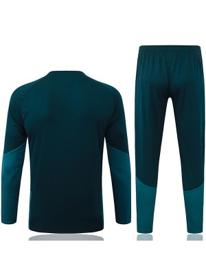 Real madrid tracksuit mens green purple training kit 2026-2027