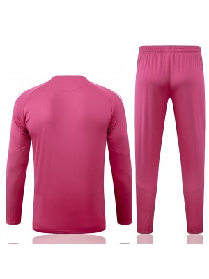 Real Madrid tracksuit mens pink training kit 2026-2027