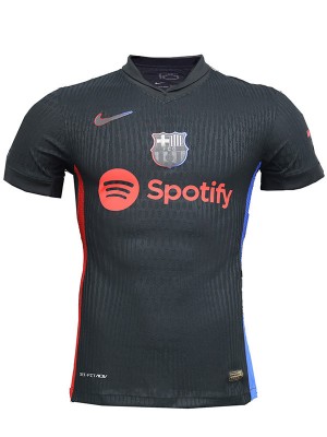 Barcelona away jersey soccer uniform men's second sportswear football kit top shirt 2024-2025