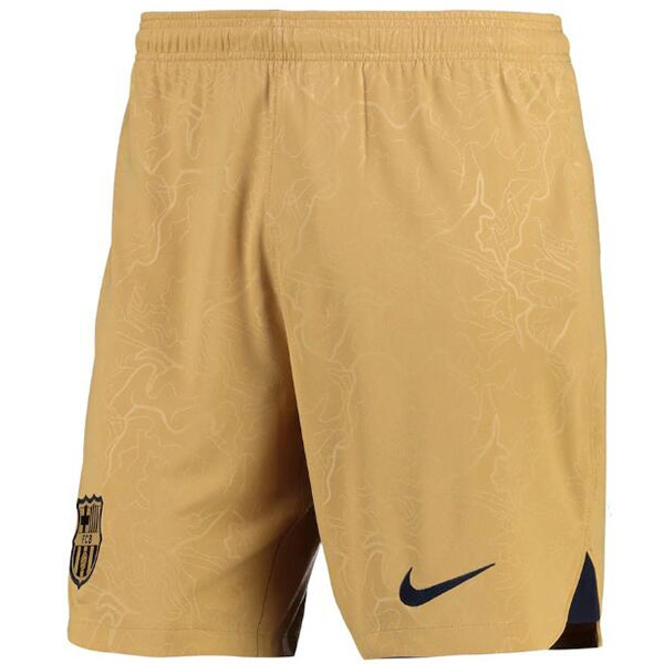 Barcelona away shorts men's second soccer sportswear uniform football shirt pants 2022-2023