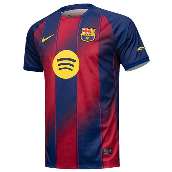 Barcelona maglia da casa uniforme da calcio per adulti prima divisa sportiva da calcio da uomo maglia da calcio 2025-2026