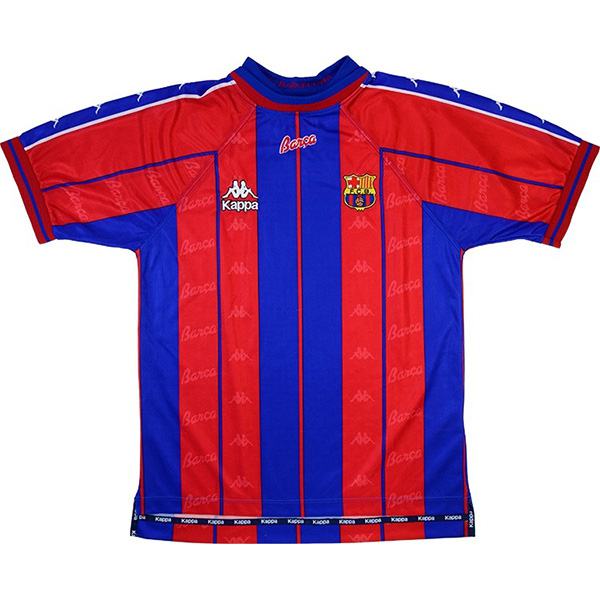 Barcelona home retro soccer jersey maillot match men's first sportswear football shirt 1997
