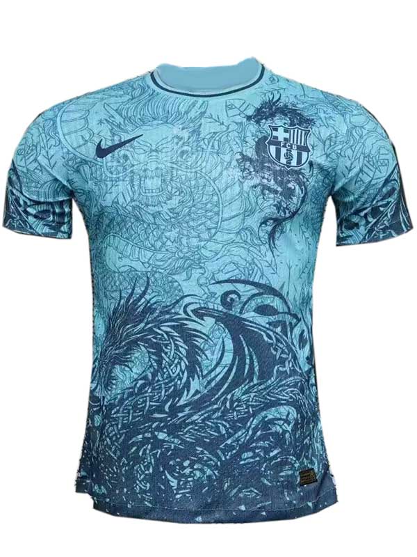 Barcelona maglia edizione speciale uniforme da calcio per adulti da uomo kit da calcio drago blu maglie sportive 2025-2026