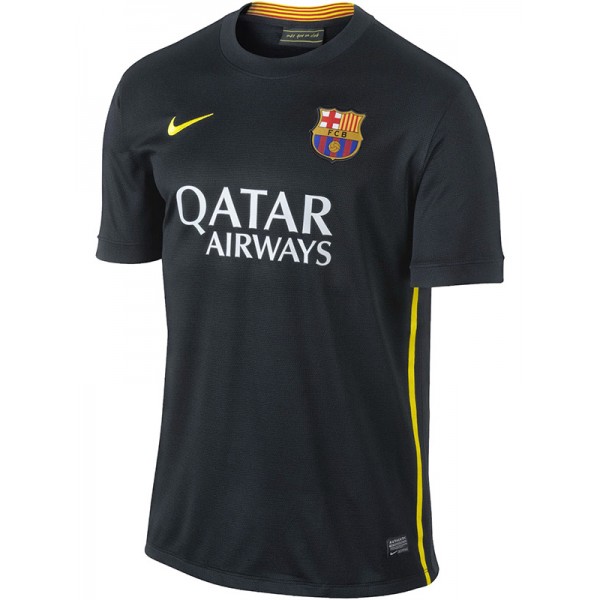 Barcelona third retro jersey soccer uniform men's 3rd football kit sports top shirt 2013-2014