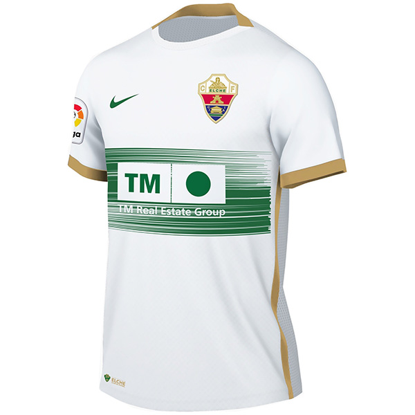 Elche home jersey soccer uniform men's first sportswear football kit tops sport shirt 2022-2023