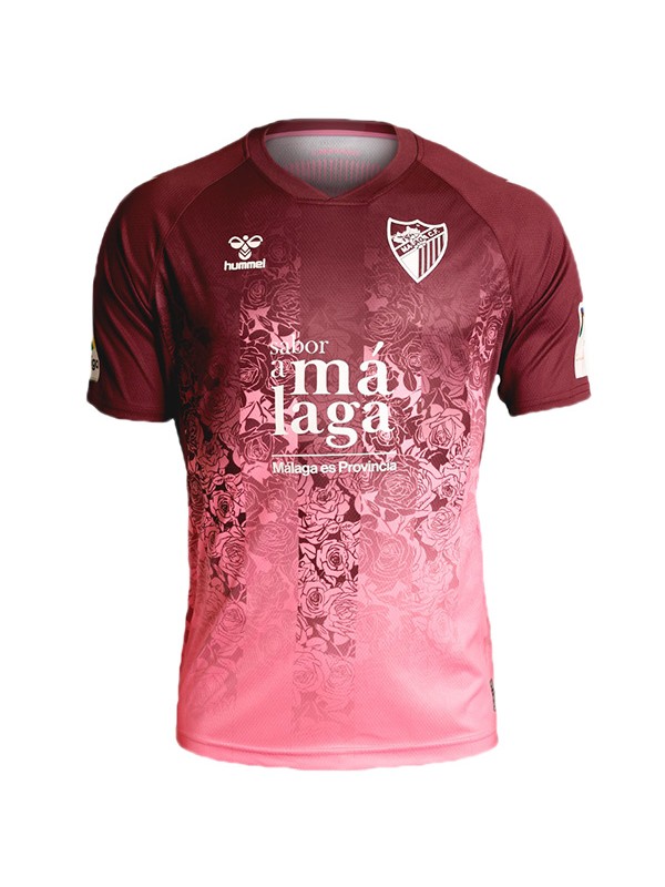 Malaga away jersey soccer uniform men's second football kit sport tops shirt 2022-2023