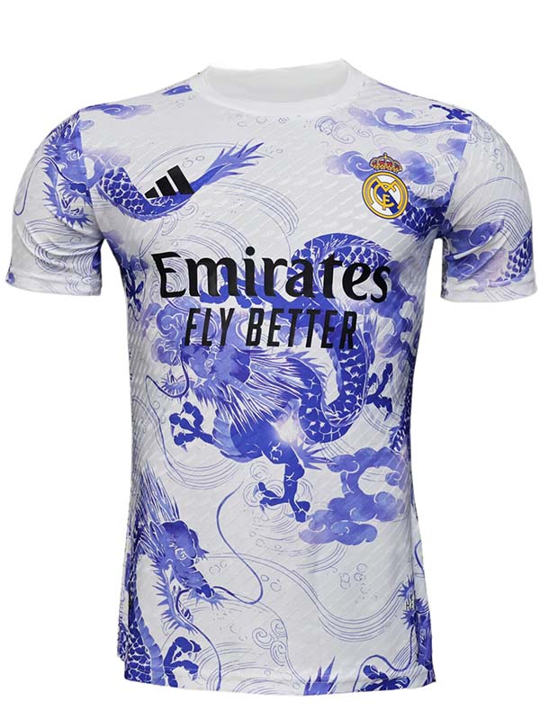 Real madrid maglia da calcio per adulti speciale da uomo da allenamento bianca da calcio da uomo 2025-2026