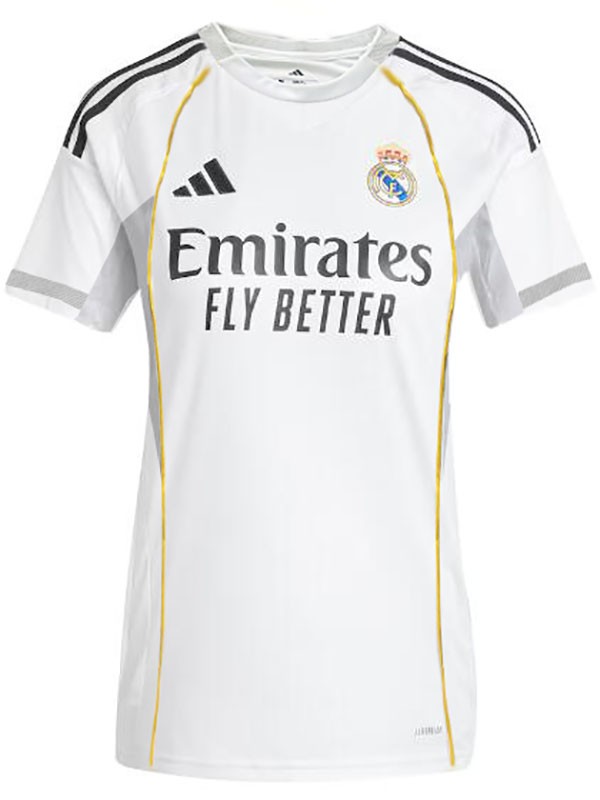 Real madrid maglia da calcio femminile prima divisa da calcio femminile abbigliamento sportivo da donna maglie da calcio maglietta sportiva 2025-2026
