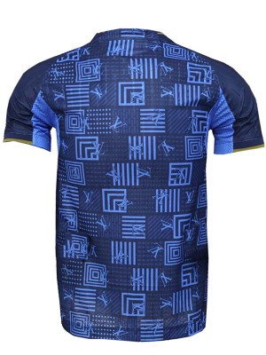 Real madrid maglia da calcio per adulti speciale blu uniforme da allenamento da uomo abbigliamento sportivo top da calcio maglietta sportiva 2025-2026