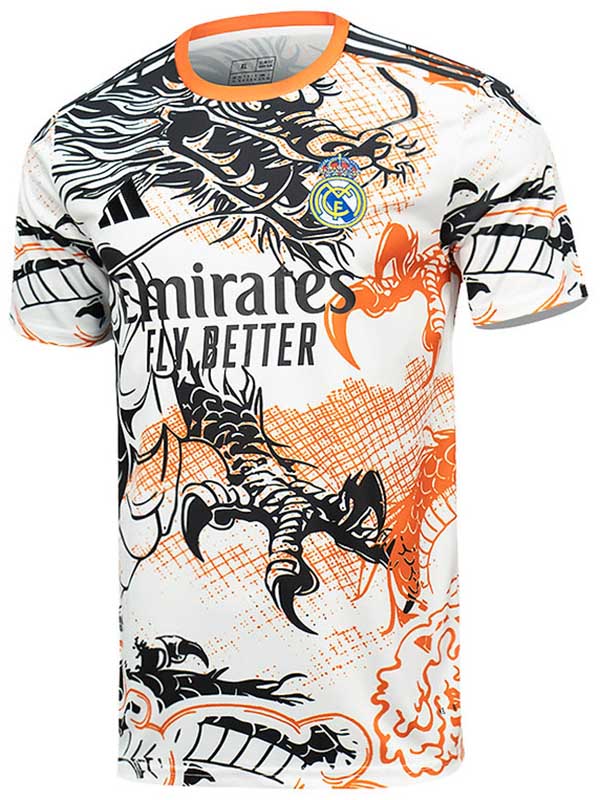 Real madrid maglia speciale per adulti drago nero marrone uniforme da calcio kit sportivo da uomo maglia da calcio 2025-2026