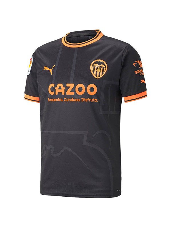 Valencia away jersey soccer uniform men's second sportswear football kit tops sport shirt 2022-2023