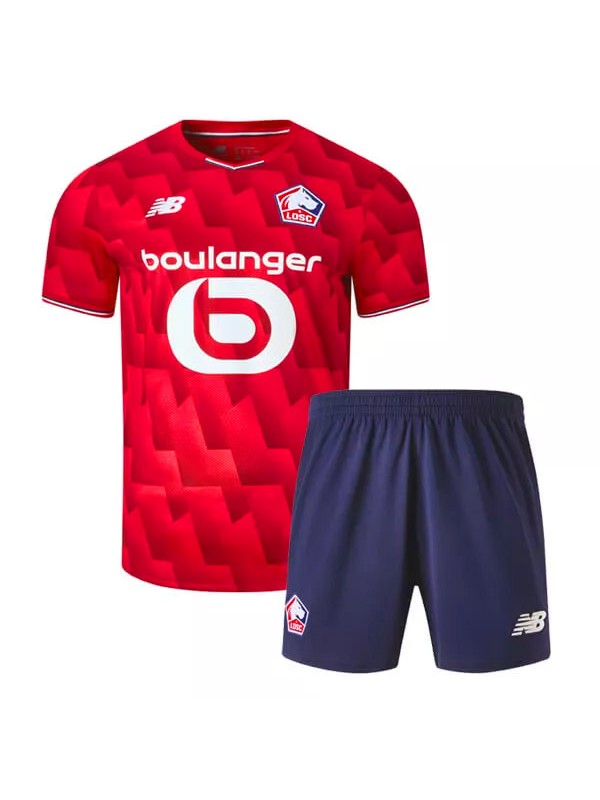 Lille home kids kit childrens jersey 2025-2026