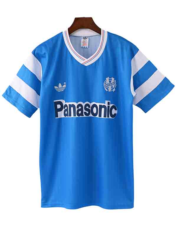 Olympique de marseille away jersey mens retro shirt 1990-1991
