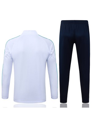 Olympique de Marseille tracksuit mens white training kit 2026-2027