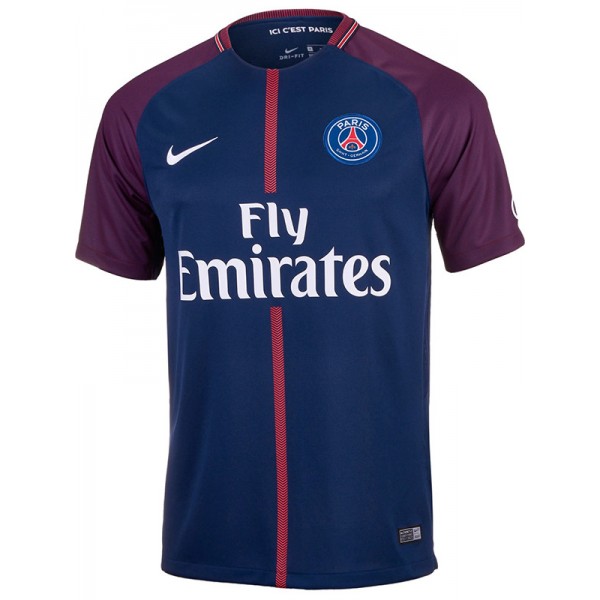Paris saint-germain home retro jersey mens soccer shirt 2017-2018