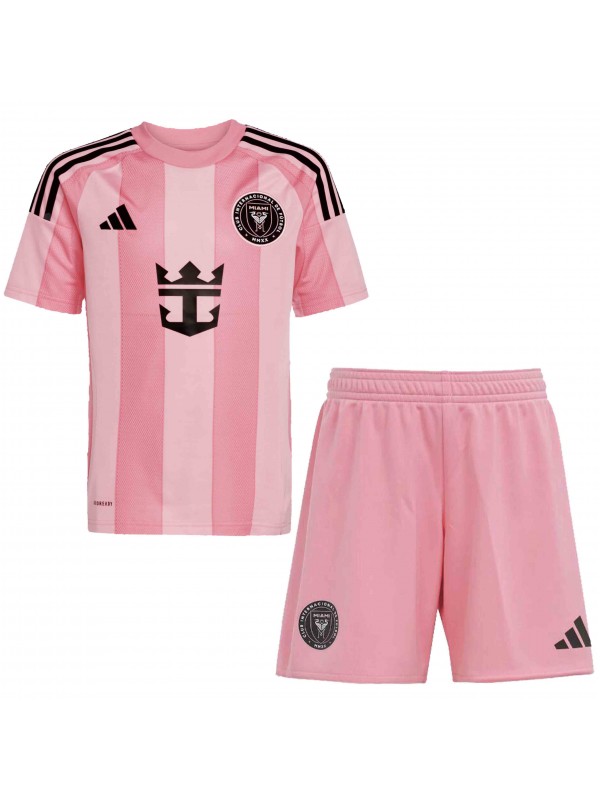 Inter miami home kids kit childrens jersey 2025-2026