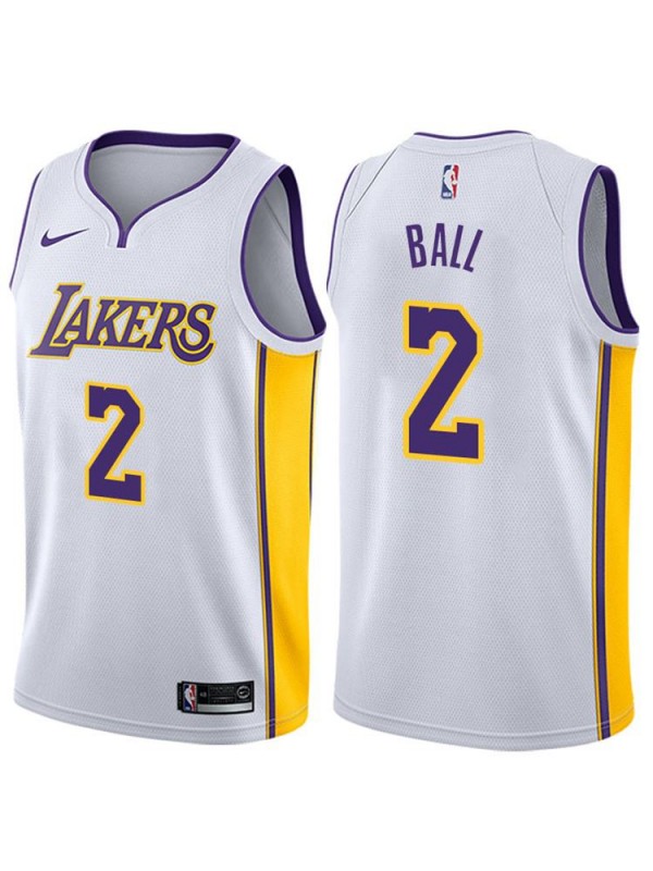 lonzo ball jersey white